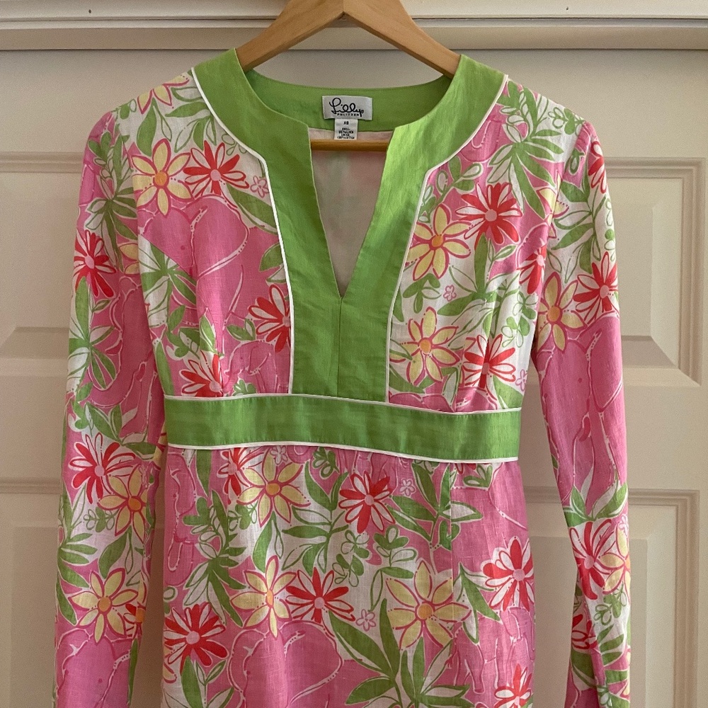 Lilly Pulitzer Linen Tunic Top
